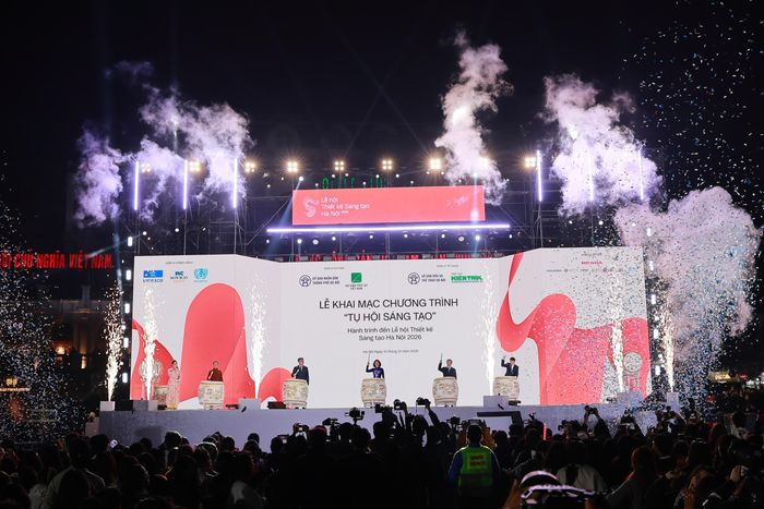 Chương trình "Tụ hội sáng tạo" - Lễ hội Thiết kế Sáng tạo Hà Nội 2026 mang tới tầm nhìn kiến tạo hệ sinh thái sáng tạo đô thị. Ảnh: BTC