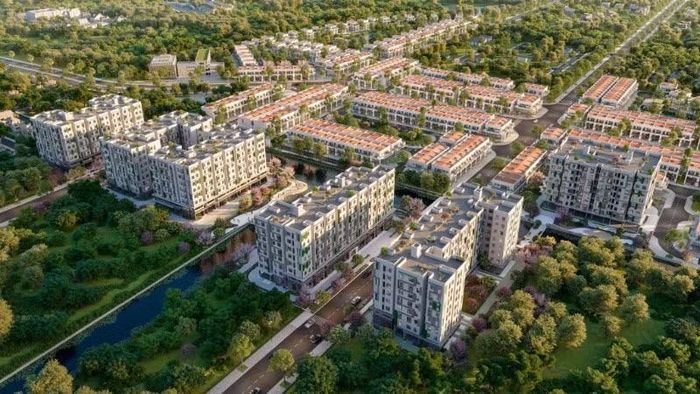 Phối cảnh dự án.