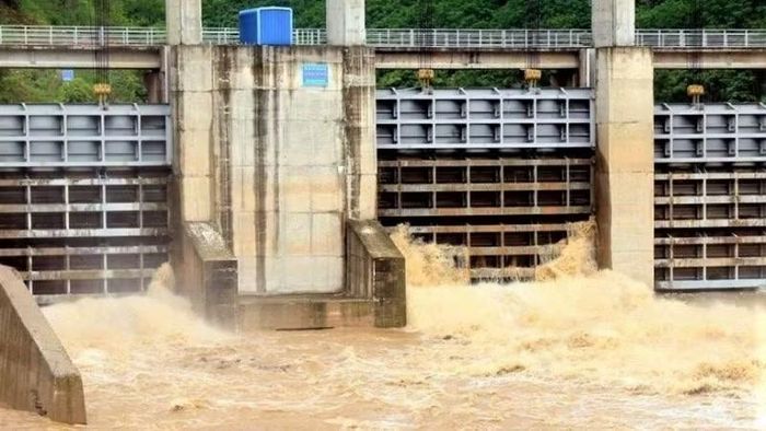 Dự án thủy điện Bản Ang được xây dựng trên sông Nậm Mô (một nhánh chính của Sông Cả) thuộc địa bàn xã Tương Dương, công suất 17MW. (Ảnh: CTV)