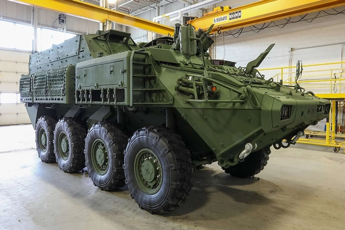 Canada sẽ mua thêm 190 xe bọc thép hỗ trợ tác chiến ACSV, nâng tổng số lên 550 chiếc. Ảnh: Bộ Quốc phòng Canada