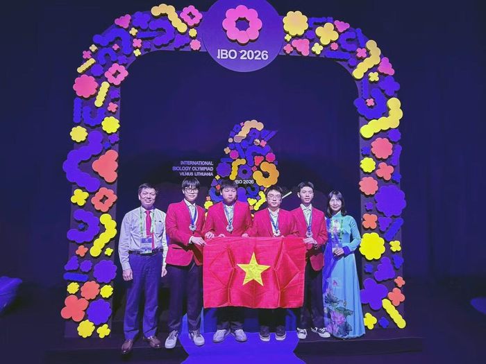 Đội tuyển quốc gia Việt Nam tại Olympic Sinh học quốc tế (IBO) 2026.
