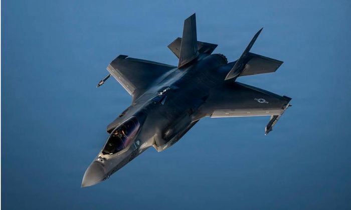 Tiêm kích F-35A của Mỹ hoạt động tại Trung Đông, ngày 10-6. Ảnh: USAF