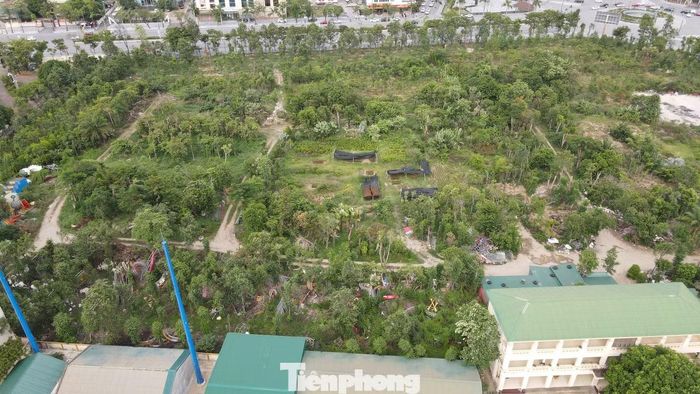 Trong khu đất rộng 7ha này có khu đất HH-01 rộng 3,7ha từng được quy hoạch xây dựng Trung tâm hành chính tập trung của tỉnh vào năm 2005. Tuy nhiên, đến năm 2015, Chính phủ yêu cầu tạm dừng đầu tư xây dựng các khu hành chính tập trung tại địa phương để rà soát, đánh giá hiệu quả đầu tư. Kể từ đó, dự án không được triển khai, khu đất rơi vào tình trạng bỏ hoang.
