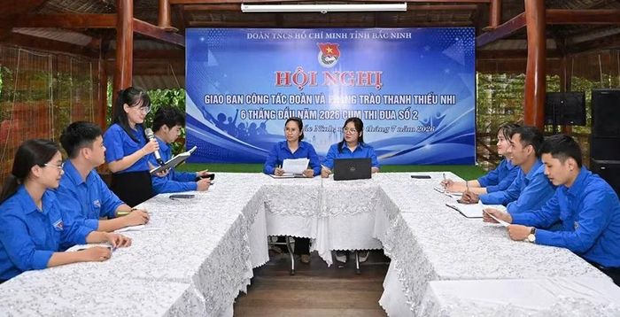 Hội nghị giao ban công tác Đoàn, Hội và phong trào thanh thiếu nhi 6 tháng đầu năm đối với Cụm thi đua số 2.