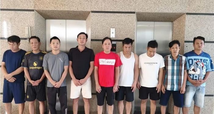 Đối tượng Vũ Văn Phương và các đối tượng trong đường dây.