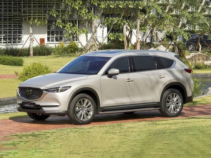 Mazda CX-8 có doanh số tăng trưởng hơn 45% so với 6 tháng đầu năm 2025. Ảnh: THACO