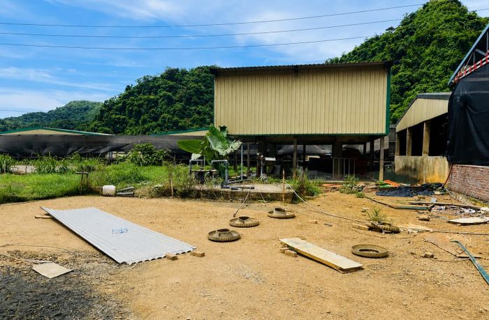 Khu vực nơi xảy ra sự việc. Ảnh: CTV