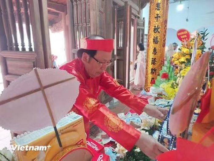 Ông Bùi Xuân Hiền (làng Nga My). (Ảnh: Minh Thu/Vietnam+)