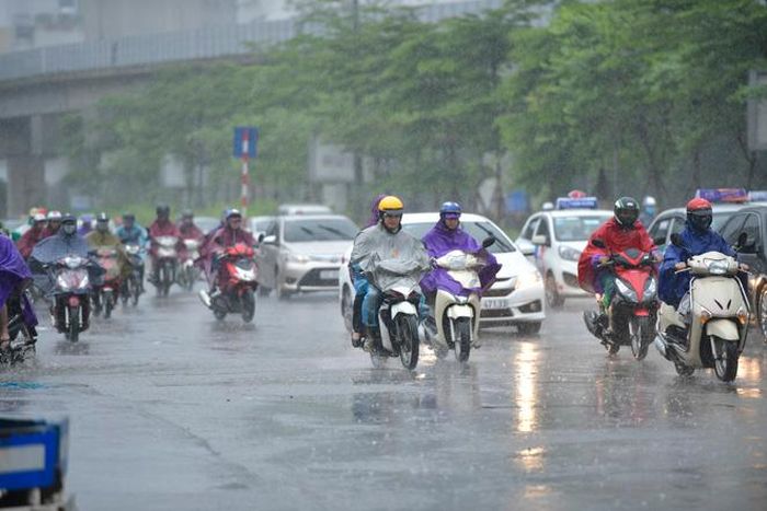 Khu vực vùng núi Bắc Bộ tiếp tục có mưa vừa, mưa to và dông, cục bộ có nơi mưa rất to.