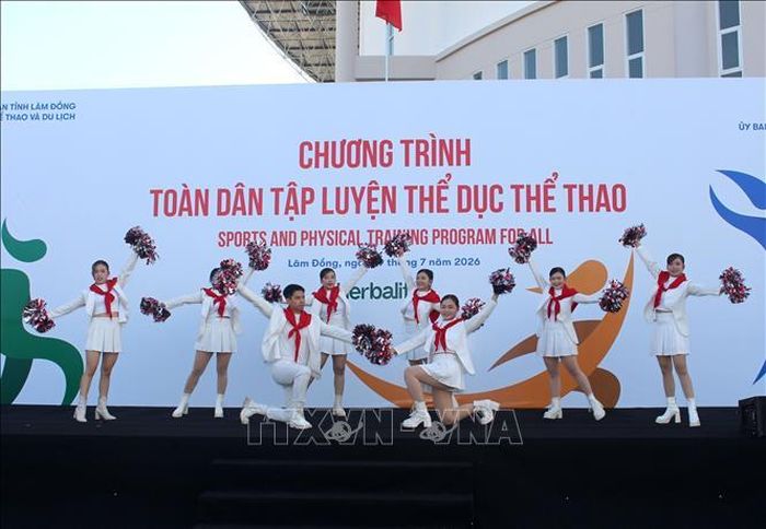 Chương trình Toàn dân tập luyện thể dục thể thao năm 2026 do Ủy ban Olympic Việt Nam phối hợp với Sở Văn hóa, Thể thao và Du lịch tỉnh Lâm Đồng tổ chức.