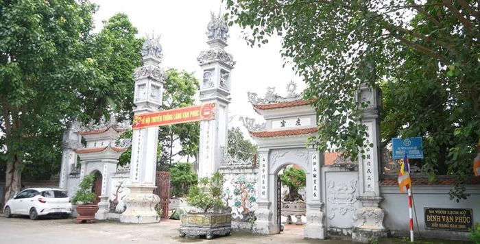 Đình làng Vạn Phúc. Ảnh: thethaovanhoa.vn