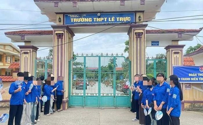 Điểm thi tại Trường THPT Lê Trực.