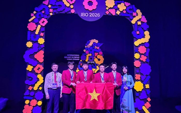 Đội tuyển quốc gia Việt Nam giành 4 Huy chương Bạc tại Olympic Sinh học Quốc tế (IBO) năm 2026