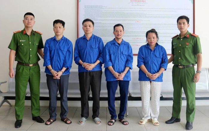 Phòng Cảnh sát hình sự (Công an tỉnh Thái Nguyên) bắt giữ các đối tượng phạm tội