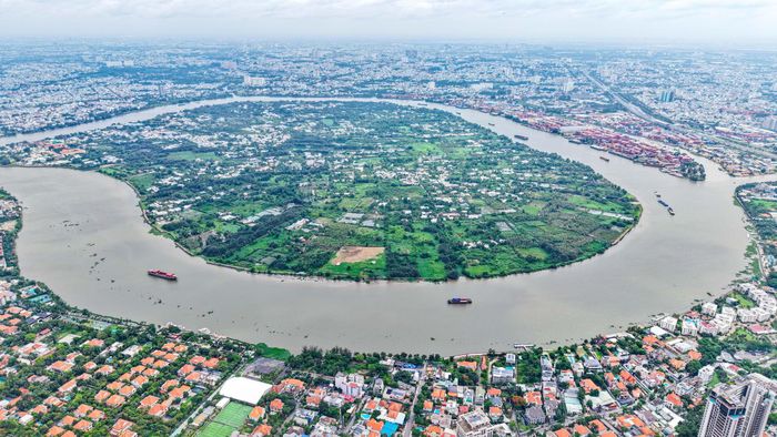 Bình Quới - Thanh Đa là một bán đảo đặc biệt nằm phía Bắc sông Sài Gòn. Ảnh: Thuận Văn