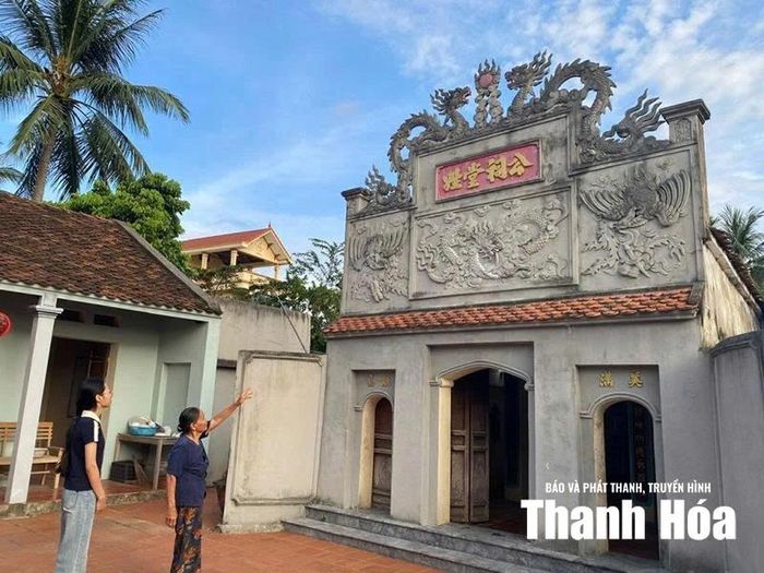 Di tích lịch sử nhà thờ Nguyễn Công (làng Phúc Thọ, nay là thôn Phúc Thịnh) - nơi thờ cụ Phó bảng Nguyễn Đôn Tiết và các bậc tiền nhân.