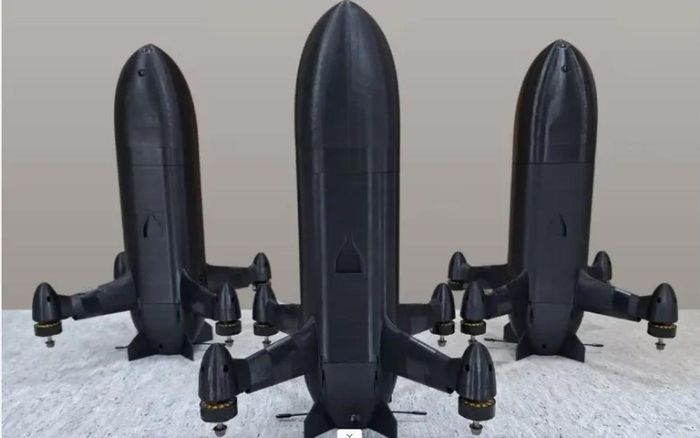 Máy bay không người lái SkyRider của công ty Terra Drone Corporation (Nhật Bản). Ảnh: Amazing Drones.