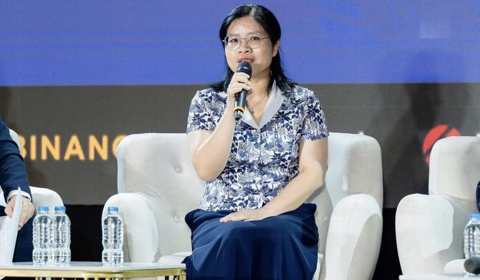 Bà Nguyễn Thị Minh Thơ, Phó Cục trưởng Cục Phòng, chống rửa tiền, Ngân hàng Nhà nước Việt Nam. Ảnh:BTC.