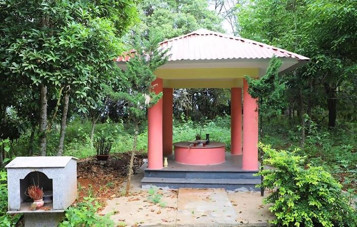 Ngôi mộ tập thể - nơi hài cốt các Anh hùng liệt sĩ Tiểu đoàn 840 được quy tập.