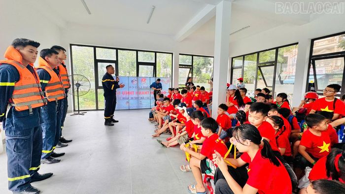 Quang cảnh buổi trải nghiệm.