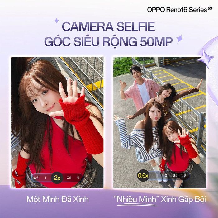 Reno16 Series mang đến trải nghiệm chụp ảnh tuyệt vời cho người dùng trong mọi điều kiện