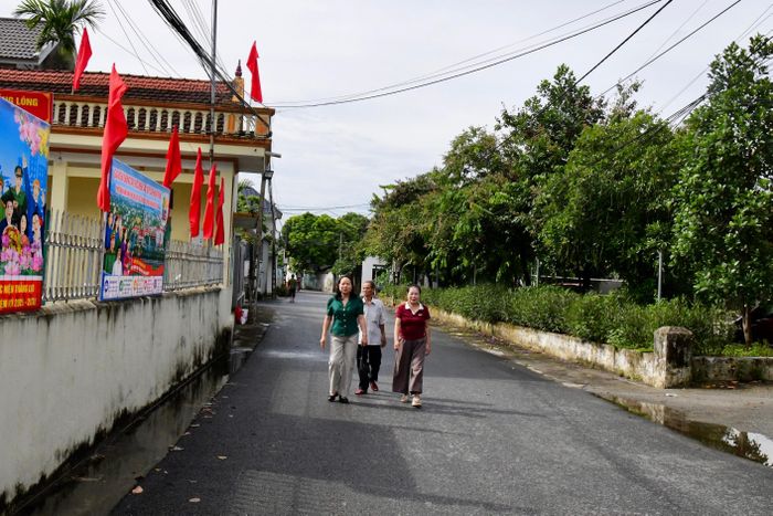 Diện mạo khu dân cư thôn Gia Thịnh, xã Gia Viễn ngày càng khang trang