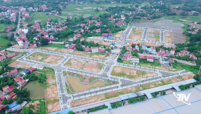 Khu đô thị Ấm Diện 2 (phường Phổ Yên) sẵn sàng đưa sản phẩm ra thị trường.