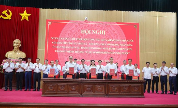 Kiểm toán Nhà nước ký Quy chế phối hợp với tỉnh Thanh Hóa.
