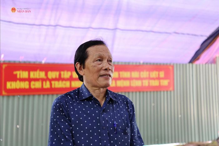 Ông Lê Chí Công đặt trọn niềm tin vào sự vào cuộc của các lực lượng chức năng, các nhà khoa học, nhân chứng và thân nhân liệt sĩ