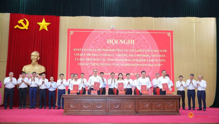 KTNN ký quy chế phối hợp công tác với tỉnh Ninh Bình