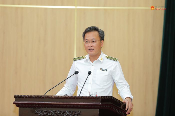 Tổng Kiểm toán nhà nước Nguyễn Hữu Nghĩa phát biểu tại hội nghị