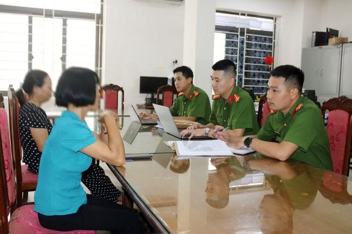 Người bị hại trình báo cơ quan Công an.