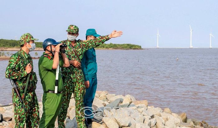 Lực lượng Công an phối hợp Bộ đội Biên phòng triển khai công tác phòng, chống thiên tai, tìm kiếm cứu nạn, cứu hộ trên các tuyến biển.