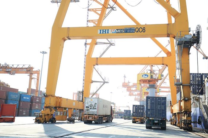Hải Phòng sẽ tập trung phát triển thương mại, xuất nhập khẩu, logistics, thương mại điện tử và kinh tế số… Ảnh: Như Ý