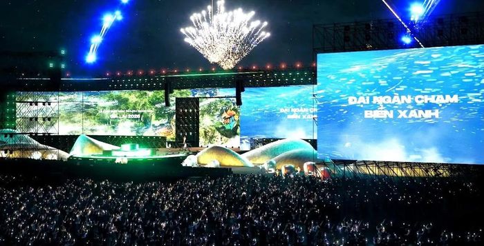Bức tranh đại ngàn chạm biển xanh Festival Biển