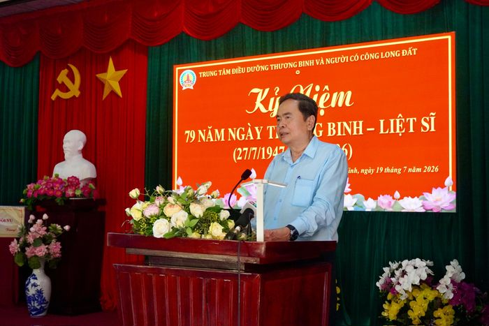 Chủ tịch Quốc hội Trần Thanh Mẫn phát biểu