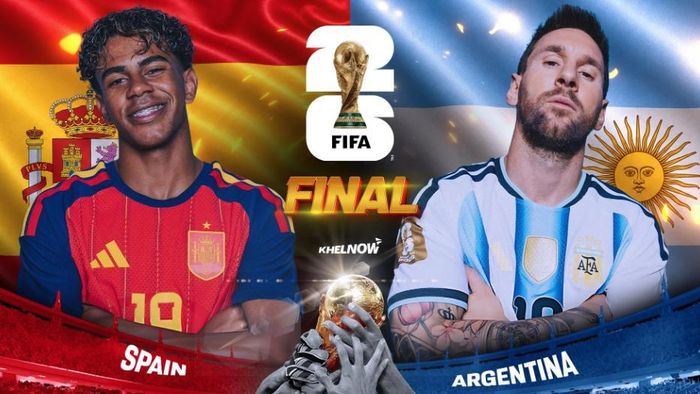 Chung kết World Cup 2026: Tây Ban Nha đại chiến Argentina. Ảnh: Khelnow.