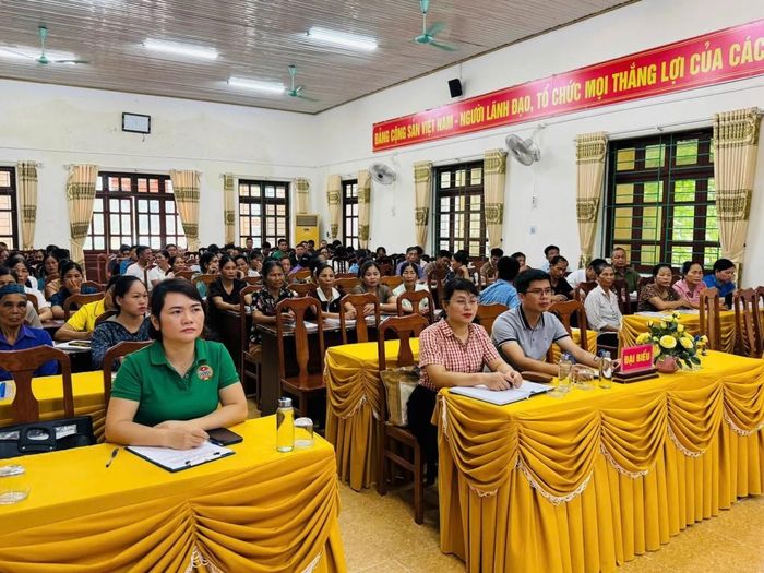 Lớp tập huấn góp phần nâng cao nhận thức của nông dân về sản xuất hữu cơ, bảo vệ môi trường và phát triển nông nghiệp bền vững.