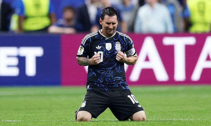 Messi trở lại sân MetLife - nơi anh từng thất bại và từ bỏ. (Ảnh: Reuters)