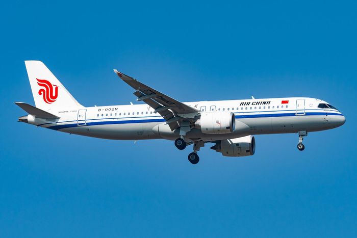 Một chiếc C919 của Air China. Ảnh: Star Alliance