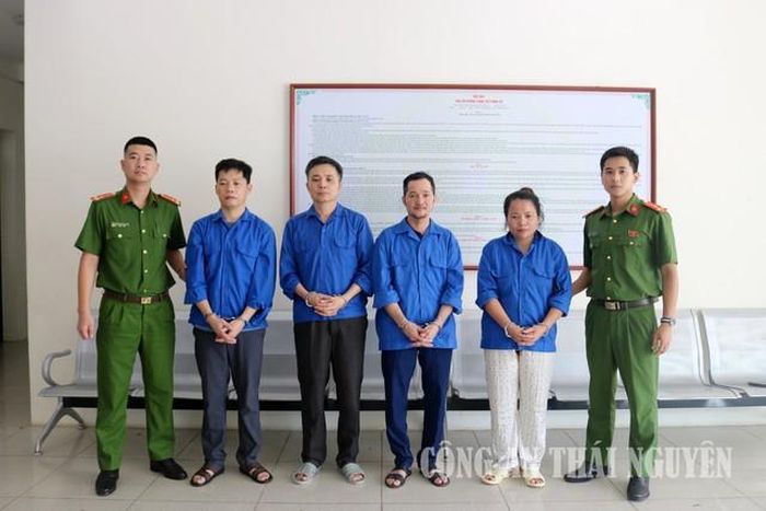 Phòng Cảnh sát hình sự bắt giữ các đối tượng phạm tội. Ảnh: CACC