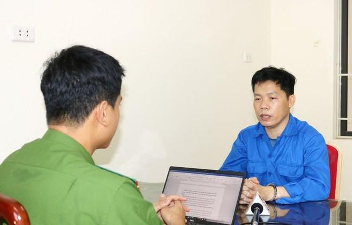 Đối tượng Lê Trung Hiếu - (ảnh CATN).