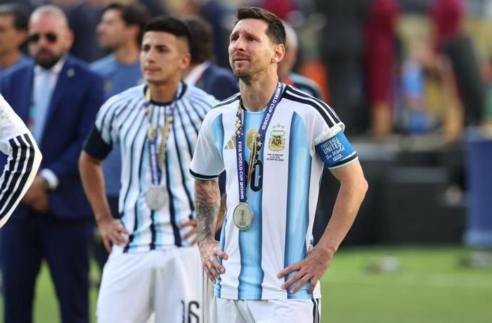 Lionel Messi (ĐT Argentina) sau trận Chung kết World Cup 2026. Ảnh: Pamela Smith/ AP Photo.