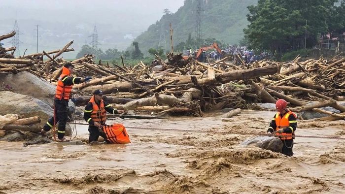 Tỉnh Lai Châu oằn mình khắc phục hậu quả lũ quét. Ảnh: Minh họa