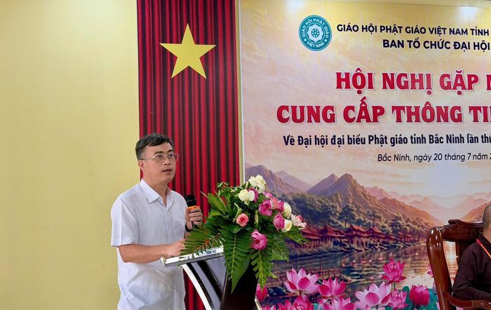 Ông Đào Duy Trọng, Giám đốc Sở Dân tộc và Tôn giáo tỉnh Bắc Ninh. Ảnh: T.N
