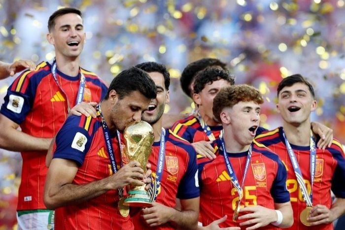 Tây Ban Nha có nền móng vững chắc cho hành trình thành công trong tương lai. Ảnh: Reuters.