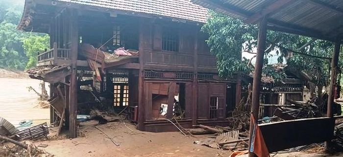 Xã Mỹ Lý là một trong những địa phương chịu thiệt hại đặc biệt nặng nề do trận lũ quét xảy ra vào tháng 7.2025