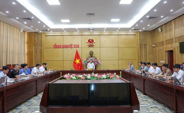 Quang cảnh buổi làm việc. Ảnh: P.T