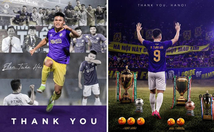 Tuấn Hải rời Hà Nội FC để tìm cơ hội ra sân thi đấu thường xuyên. Ảnh: Facebook nhân vật