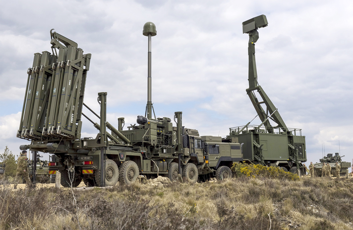 Một hệ thống tên lửa phòng không Sky Sabre của Lục quân Anh. Ảnh: Calibre Defence